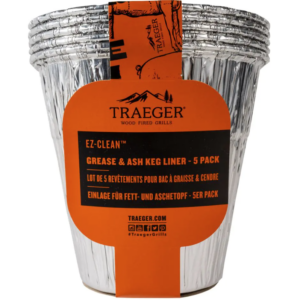 Traeger Pelletgrill Einlage für Fett-und Aschetopf 5er Pack
