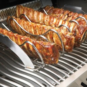 Napoleon PRO Spare Rib Halter Edelstahl
