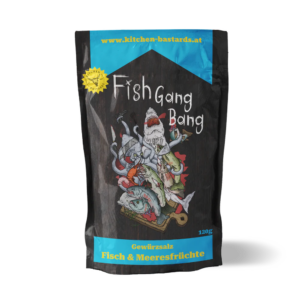 Kitchen Bastards FishGangBang - Fisch & Meeresfrüchte Gewürz 120g