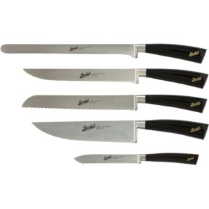 Berkel Elegance Chefmesser Set 5 teilig schwarz