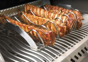 Napoleon PRO Spare Rib Halter Edelstahl