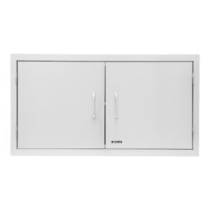 Bull BBQ Doppel-Einbautür 97cm Edelstahl