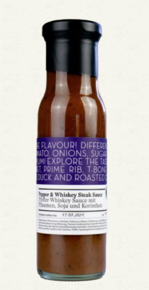 Big Green Egg Pepper Whisky Steak Sauce