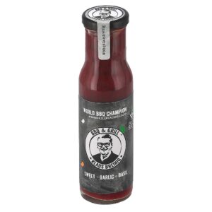 World BBQ Champion SWEET-GARLIC-BASIL Sauce