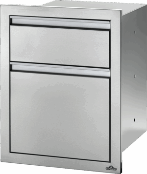 Napoleon Einbau-Mülleimer-Schrank- & Küchenrollenhalter