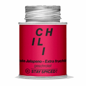 StaySpiced Jalapeno rot geschrotet