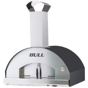 BULL Holz Pizza Ofen XL - Built-In Einbauofen 80 x 60 cm