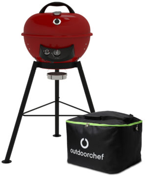 Outdoorchef Gas Kugelgrill City 420 G SE red mit Tragetasche