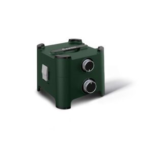 HUNTER tragbarer Hybrid-Gasgrill green