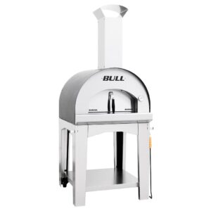 Bull BBQ Holzkohle Pizza Ofen Large mit Gestell