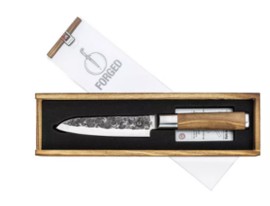 Style De Vie Olive Santoku Messer 14cm