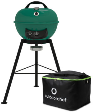 Outdoorchef Gas Kugelgrill City 420 G SE green mit Tragetasche