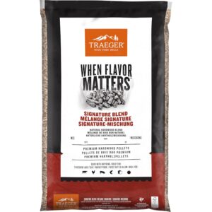 Traeger Hartholz Pellets SIGNATURE BLEND, 9 kg Beutel