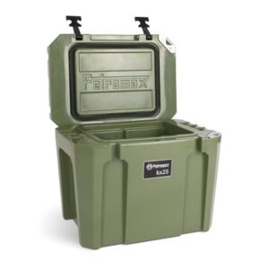 Petromax Passiv-Kühlbox 25 Liter Olivfarben