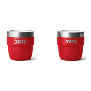 YETI Rambler 4 oz Espresso Cup 2 Pk | 118 ml | Rescue Red