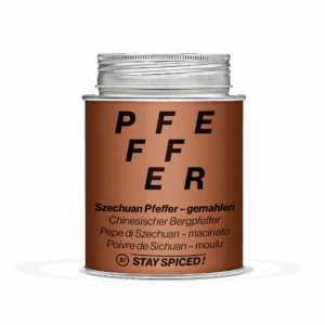 Stay Spiced Szechuan-Pfeffer gemahlen