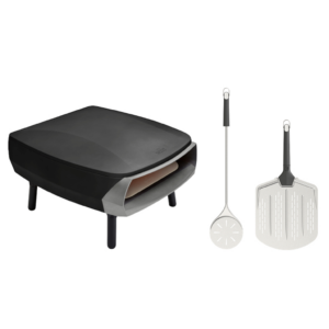Witt Etna Fermo Pizzaofen Gas – Schwarz, AKTION- inkl. Pizzaschieber & Pizzawender