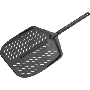 Witt Pizza-Schieber, Aluminium Black Edition 14 Zoll / 36cm, Carbongriff abnehmbar