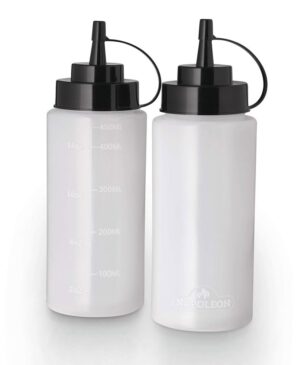 Napoleon 2er Set Kunststoff-Quetschflasche, groß