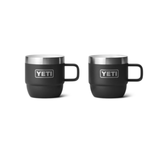 YETI Rambler 6 oz Espresso Mug 2 Pk | 177 ml | Schwarz