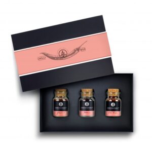 Ankerkraut Geschenkbox Chilli Box 3 Gläser