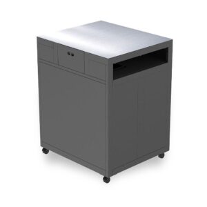 Witt Pizza Trolley / Pizzatisch auf Rollen Hauptmodul geschlossene Arbeitsplatte