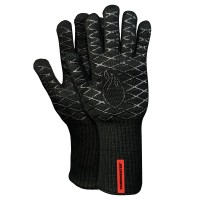 FEUERMEISTER Grillhandschuh Gr. 8 schwarz