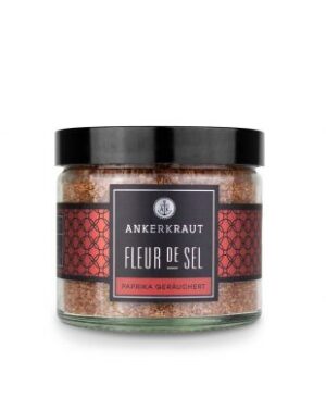 Ankerkraut Fleur de Sel geräucherter Paprika 180g im Tiegel