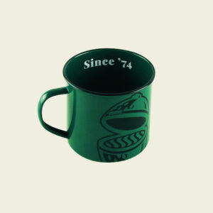 Big Green Egg Emaille Tasse