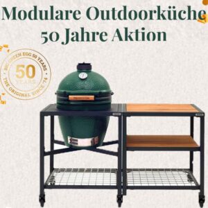 Big Green Egg Outdoorküche Large BBQ SUPER PACKAGE