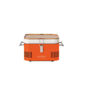 Everdure CUBE Tragbarer Holzkohlegrill orange