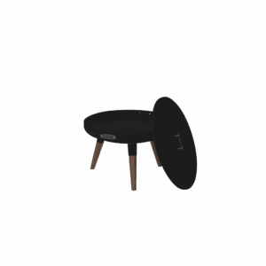 Masuria Feuerschale Nexo Black 80cm