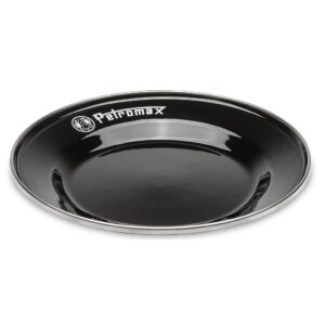 Petromax Emaille Teller / Ø26 cm / schwarz, 2 Stück