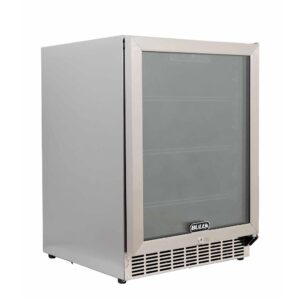 Bull BBQ Einbaukühlschrank mit Glas Tür