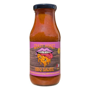 Kitchen Bastards Crazy Honey – feinfruchtige BBQ Sauce mit Honig 270g