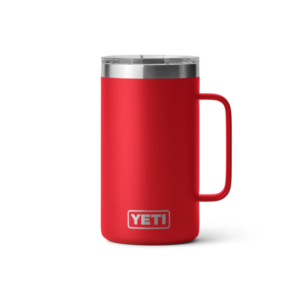 YETI Thermokrug Rambler Mug 24 Oz | 709 ML | Rescue Red
