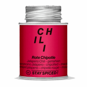 Stay Spiced Jalapeno-Chili rot "Chipotled" gemahlen