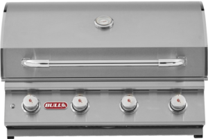 Bull BBQ Lonestar Einbaugasgrill mit Lichtern, 4 Brenner